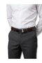 2-Pack Genuine Leather Automatic Buckle Men's Belt with No-Hole Rail - 4