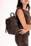 Women's Convenient Daily Backpack Ald.80755 Brown - 2