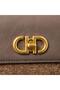 7779 coffee shoulder women's bag - 2