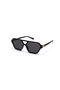 Marlov Women's Sunglasses – Retro Geometric Design, Uv400 Protection with Accessory Detail - 2
