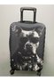 Suitcase Cover-Black Dog - 2
