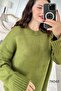Crew Neck Knitwear Blouse 7K043 - 3