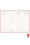2027 Dated Agenda 16X24 Top Center Patterned - 2