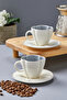 Luneth 2-Person 90 ml Porcelain Coffee Cup Set Ckr4607 - 3