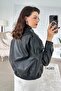 Zippered Leather Coat 7K085 - 2