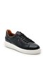 Prime Genuine Leather Casual Casual Men's Sneakers Black/White - 2
