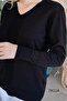 V-Neck Openwork Knitwear Blouse 7K114 - 3