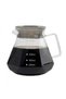 V60 Black Ceramic Filter Coffee Brewing Set Steel Kettle 600 ml - 2