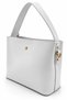 Women's Rovelle Chain Detailed White Shoulder and Hand Bag - 2