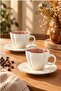 Luneth 2-Person 90 ml Porcelain Coffee Cup Set Ckr4607