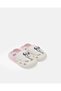 Girls Cream Minnie Character Clogs - 2