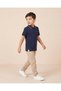 Boys Navy Embellished Short Sleeve Polo Shirt - 2