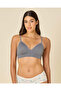 Women Mauve Pointelle Seamless Non-Wired Padded Bras (Pack Of 3) - 6