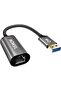 USB 3.0 to Ethernet Adapter – Gigabit 1000Mbps RJ45 LAN Converter, Aluminum Alloy Body, USB to LAN Adapter Compatible with MacBook, PC, Surface, Switch, Windows, macOS & Linux