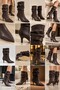 Ruche Gathered Pointed Toe Thin Heeled Women's Boots - 5