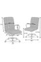 Scaun de birou Benton din material textil, gri - 7