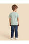 Boys Mint Printed T-Shirt - 4