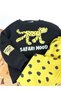 Boy's Safari̇ Mood Written Figure Detailed Sweatshirt Gabardine Denim Jeans Bottom Top Set - 5