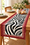 Colorful Patterned Runner – Garden Balcony and Kitchen Table Collection - 2