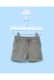 Infant Boys Green Pull-On Knit Shorts