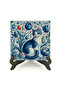 Cat Printed Wooden Tabletop 10X10 1G-Kedi5 - 2