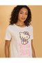 Women Pink Hello Kitty Graphic T-Shirt - 4