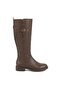 Zrne-C02 Premium Coffee Long Zipper Boots - 2