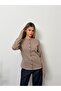 Women's Crew Neck Buttoned 95% Cotton Thin Knitwear Cardigan - 3