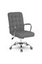 Scaun de birou Benton din material textil, gri