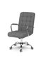 Scaun de birou Benton din material textil, gri - 2