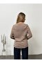 Women's Crew Neck Buttoned 95% Cotton Thin Knitwear Cardigan - 7