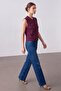 Napoleon Button Sleeveless Blouse Murdum - 3
