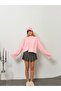 Women's Pink Wool Crew Neck Oversize Knitwear Sweater – Soft Textured - 5