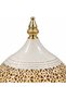 Metal Tanjine Serving Dome Cream & Gold - 26x20cm - 2