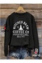 Unisex Witches Brew Printed Crew Neck Sweatshirt Printed Premium Oversize T-Shirt