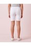 Senior Girls White Cycling Shorts Set (Pack Of 2) - 6