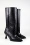 Skin Matte Cowboy Western Cowboy Women's Thin-Heeled Boots