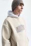 Oversize printed hooded sweatshirt - 5