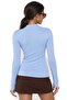 Busem Slim Fit Cotton Half Fisherman Blouse - 3