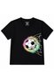 Neon Goal Football Net Graphic Kids T-Shirt