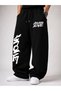 Embroidered 2 Thread Embroidered Winter Sweatpants - 2