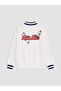 Two Mt Shop Quality Lcw Kids White Hello Kitty Printed Girls' Sweatshirt - 3