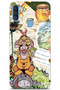 Samsung Galaxy A11 / M11 Compatible Vintage Winnie Pooh Collage Pattern Transparent Phone Case