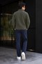 Men's Daily Thick Full Zipper Khaki Fleece - 5