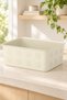 Nojig Beige Organizer Box 20X25X10 cm Drawer Organizer - 4