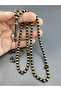 Halil Hilmi Master's Work Copper Spiral Pearl Black Kuka Prayer Rosary Certified 10551 - 5