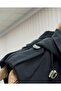 Kamergül Covered Vest with Drawstring Detail-En2249 Black - 7