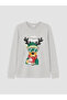 Rmz Gi̇yi̇m Farki̇yla New Year's Themed Boys' Pajama Set - 3