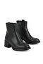 , Women's Genuine Leather Boots 163359Z6232 Black - 4
