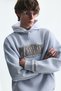 Oversize printed hooded sweatshirt - 4